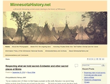 Tablet Screenshot of minnesotahistory.net